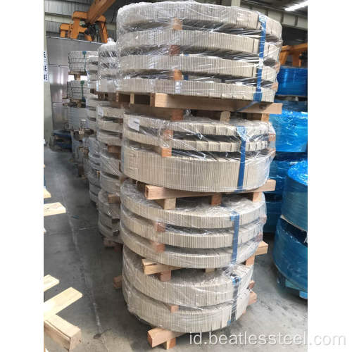 Galvanis Steel Strip Coil Kualitas Prima